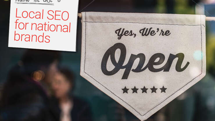 Local SEO for national brands
