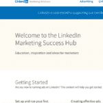 Linkedin Marketing Success Hub Screenshot 