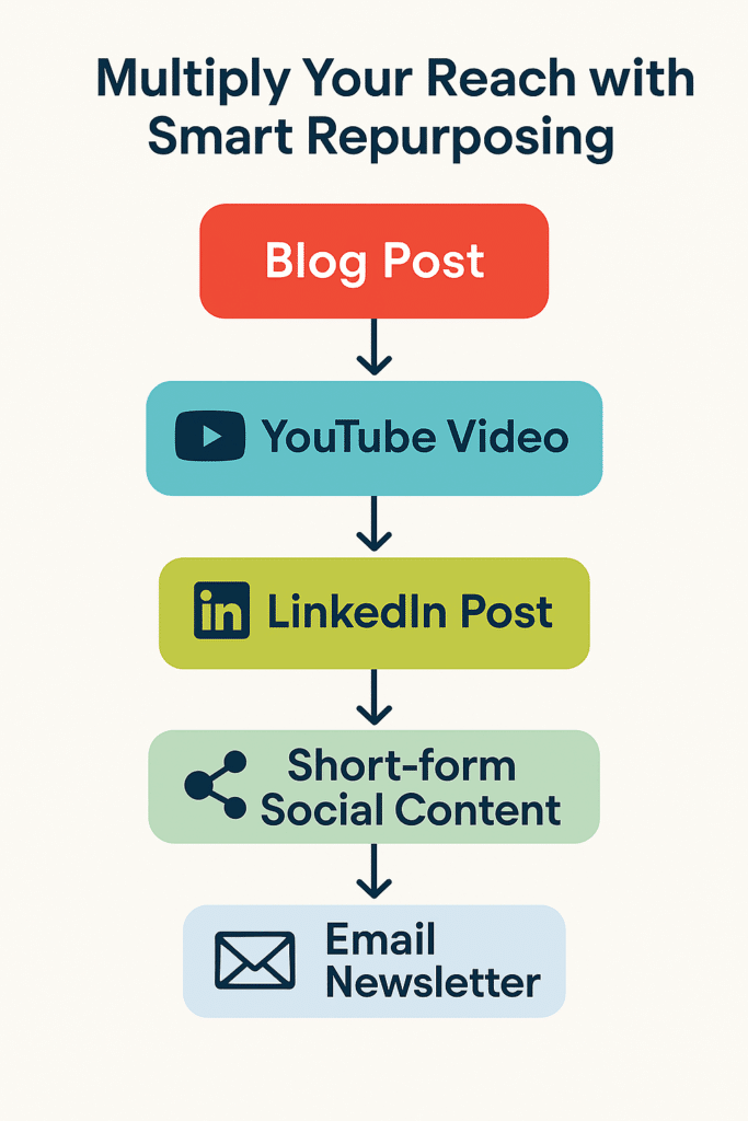 AI overviews: mutiply your reach with content repurposing